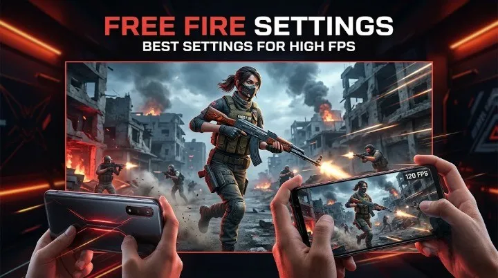 Free Fire best settings for high fps