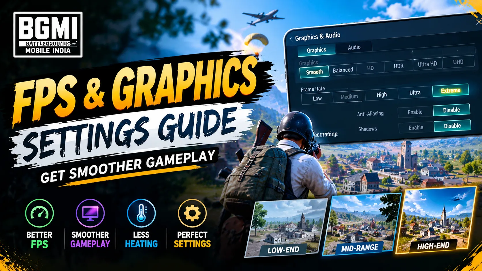 BGMI FPS & Graphics Settings Guide