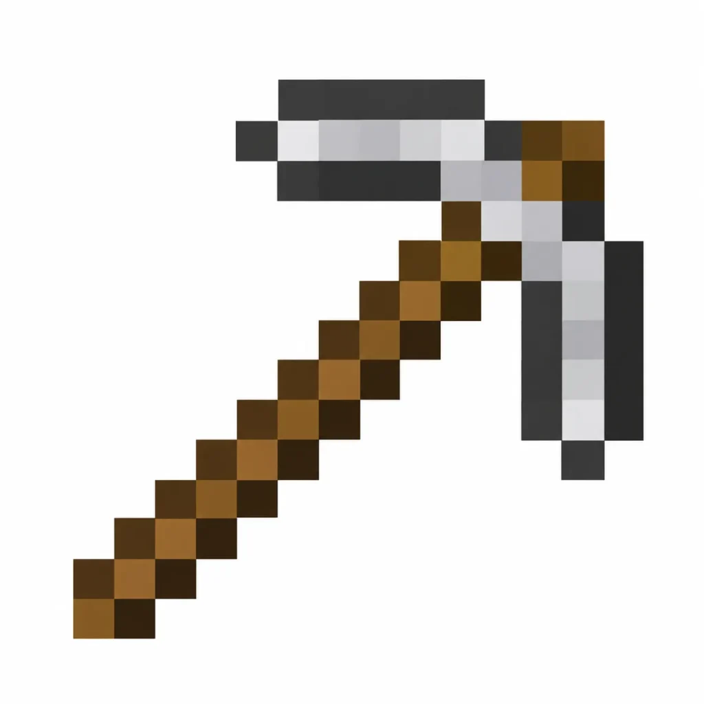 Iron Pickaxe in Minecraft