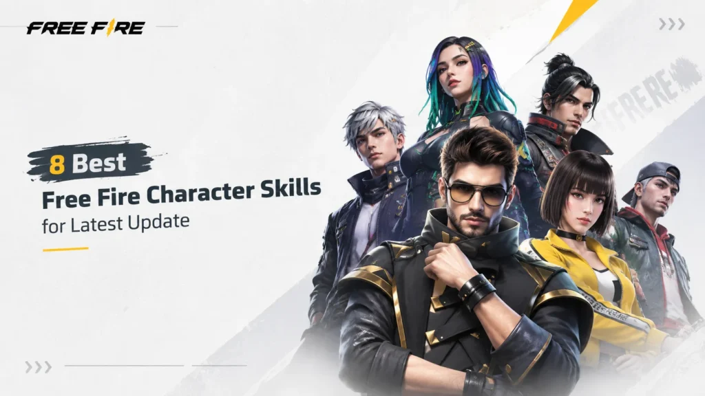 8 Best Free Fire Character Skills for latest update