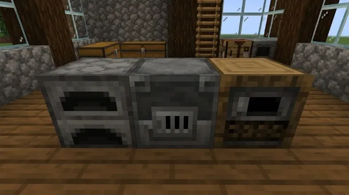 Furnace, Blast Furnace, and Smoker