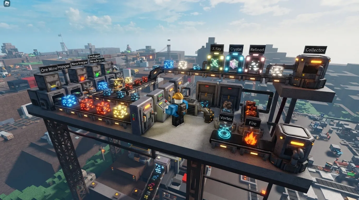 Ore Gate Control Setup