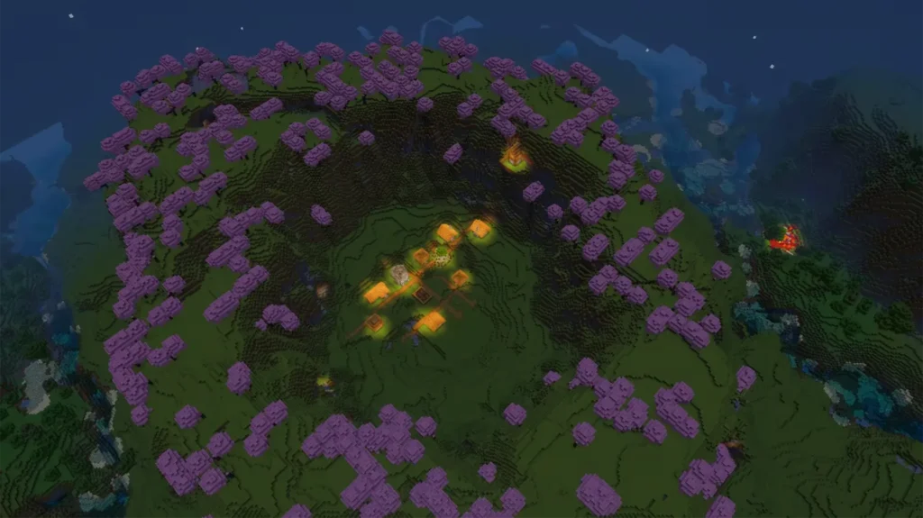 Cherry Grove Ring With a Small Village