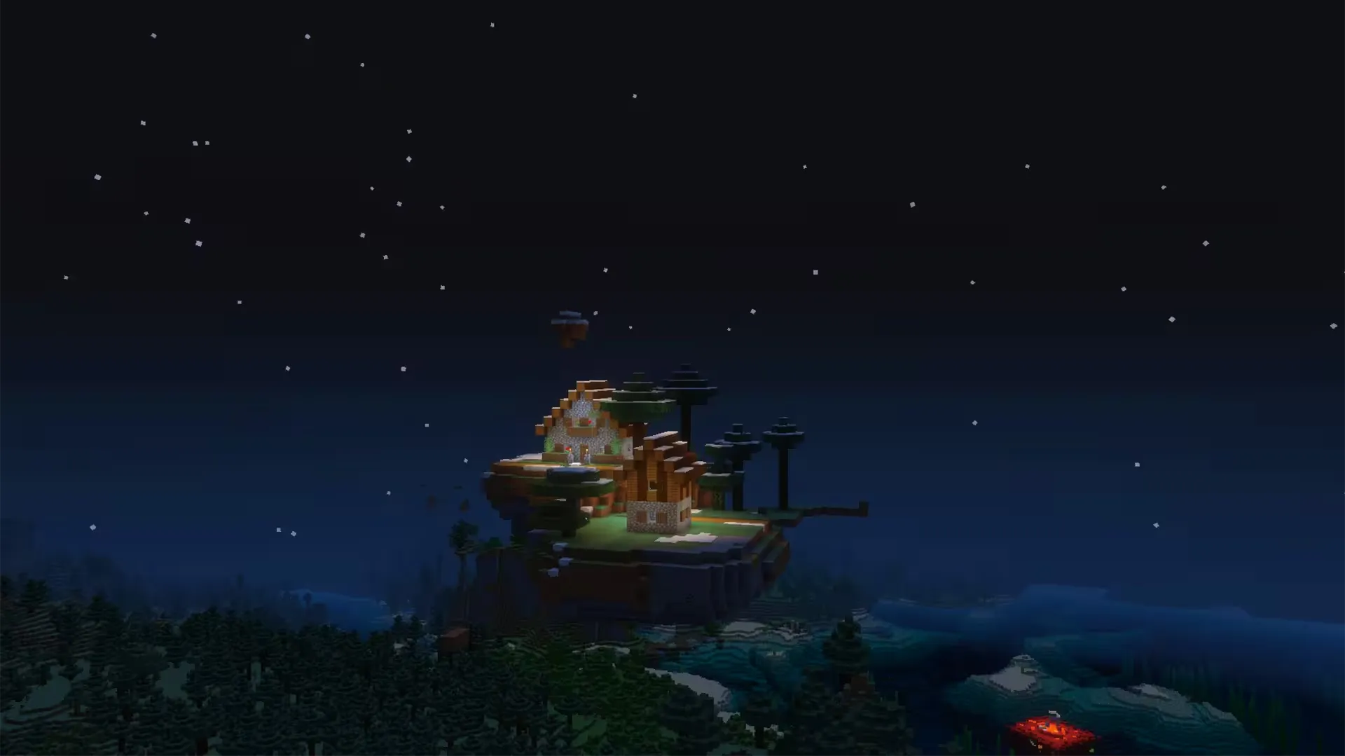 Floating Taiga Village Island