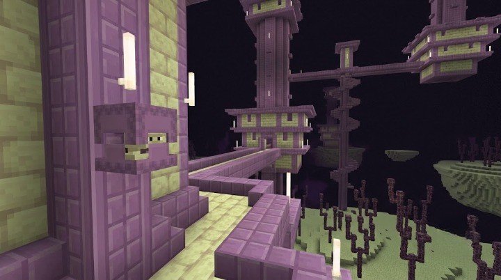Shulkers found in End Cities