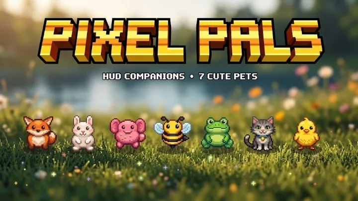 BRG Pixel Pals HUD