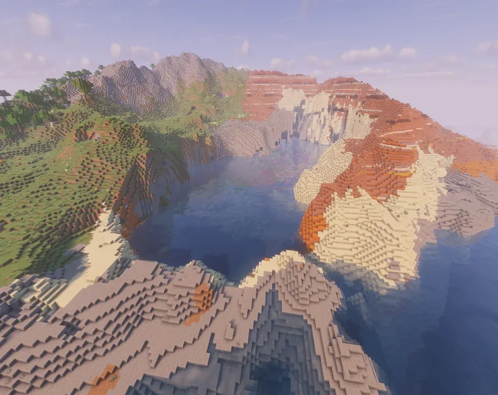 50/50 Plains and Badlands Ocean Bay