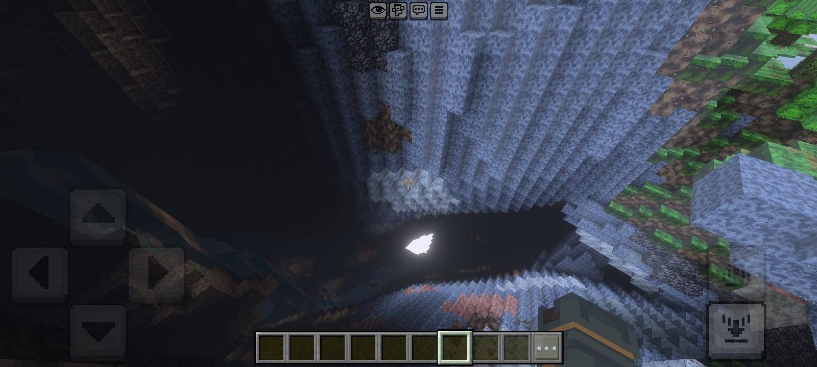 a underground cave